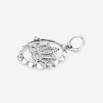 Round Cut Cubic Zirconia in 925 Sterling Silver Necklace 2