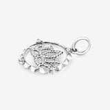 Round Cut Cubic Zirconia in 925 Sterling Silver Necklace 2