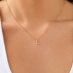 Round Cut Cubic Zirconia in 925 Sterling Silver Necklace 4