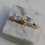 1.0 CT Oval Solitaire CVD F/VS2 Diamond Engagement Ring 8