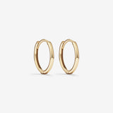Round Cut Cubic Zirconia in 925 Sterling Silver Earrings 1