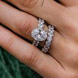Round Cut Solitaire Style Cubic Zirconia in 925 Sterling Silver Ring 4