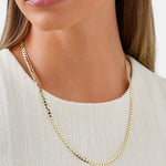 Round Cut Cubic Zirconia in 925 Sterling Silver Necklace 4