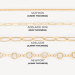 4.0 CT Emerald Citrine Lab Made Diamond-November Birthstone Necklace 7
