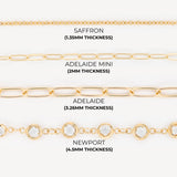 4.0 CT Emerald Citrine Lab Made Diamond-November Birthstone Necklace 7