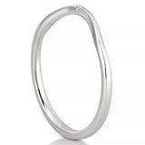 Stunning Curved Metal Wedding Bands 4