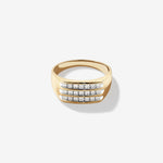 0.54 CT Round  Moissanite Channel Set Men's Wedding Band in Solid Gold 1
