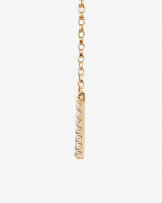 Round Cut Cubic Zirconia in 925 Sterling Silver Necklace 2