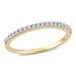 Round Cut Cubic Zirconia in 925 Sterling Silver Wedding Bands 12