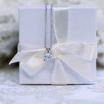 1.0 CT Radiant Cut Moissanite Diamond Solitaire Pendant Necklace in Solid Gold 3