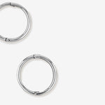 Round Cut Cubic Zirconia in 925 Sterling Silver Earrings 4