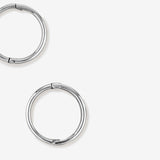 Round Cut Cubic Zirconia in 925 Sterling Silver Earrings 4