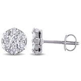 1.0 CT Round Cut Cubic Zirconia in 925 Sterling Silver Jewelry 2