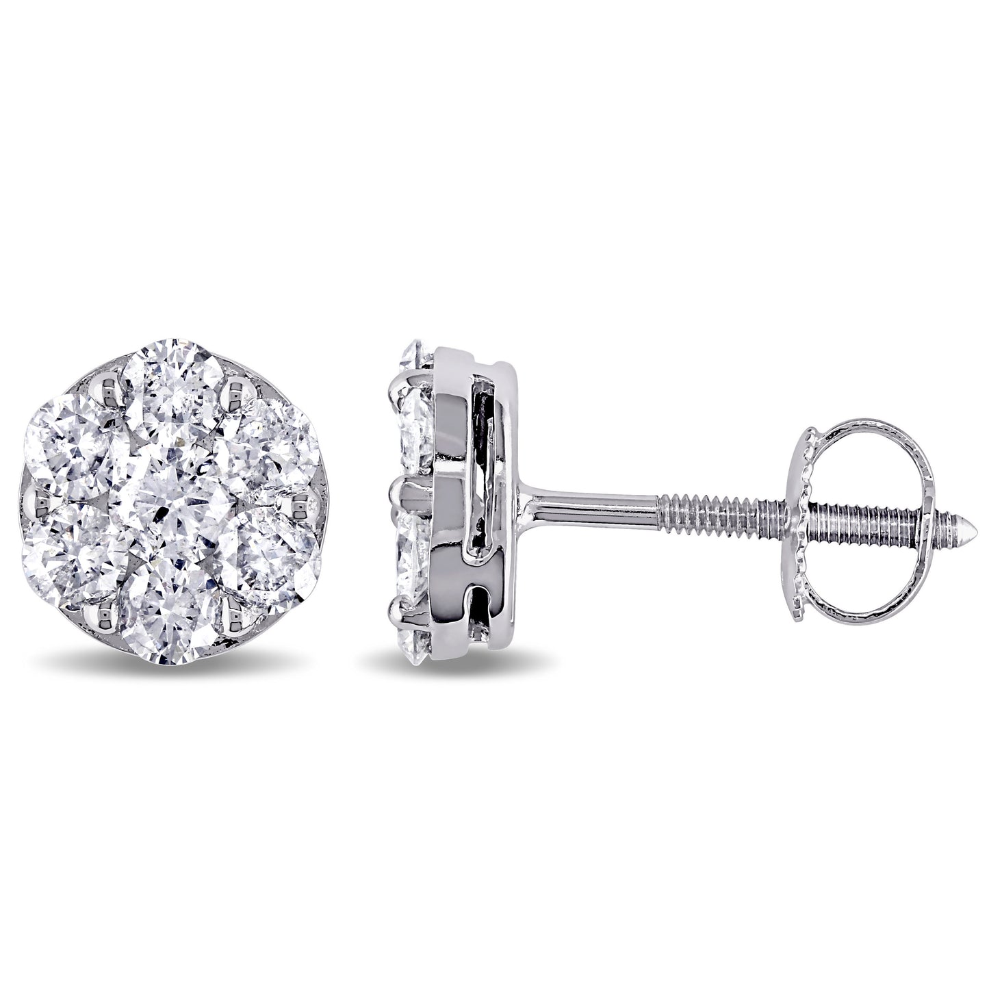 1.0 CT Round Cut Cubic Zirconia in 925 Sterling Silver Jewelry 3