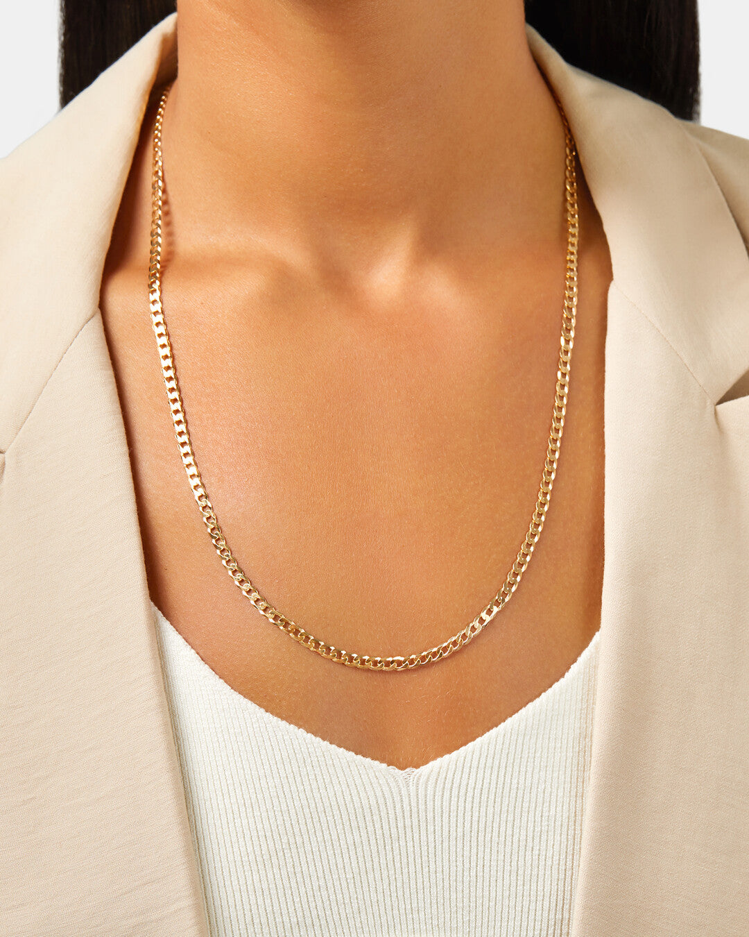Round Cut Cubic Zirconia in 925 Sterling Silver Necklace 4