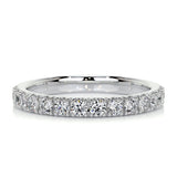 0.5 CT Round Half Eternity CVD EF/VVS Diamond Wedding Band 1
