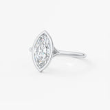 Marquise Split Shank Lab Grown Diamond Engagement Ring