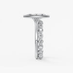 Marquise Split Shank Lab Grown Diamond Engagement Ring