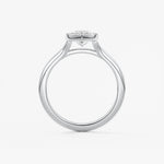 Marquise Split Shank Lab Grown Diamond Engagement Ring