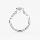 Marquise Split Shank Lab Grown Diamond Engagement Ring