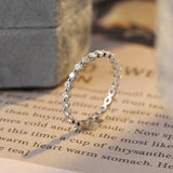 0.45 TCW Round Cut Moissanite Bridal Wedding Band 7