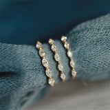 0.2 TCW Marquise Cut Moissanite Bridal Wedding Band With Pave Accents 4