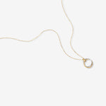 Round Cut Cubic Zirconia in 925 Sterling Silver Necklace 2