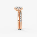 Radiant Solitaire Lab Grown Diamond Engagement Ring