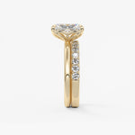 Radiant Solitaire Lab Grown Diamond Engagement Ring
