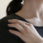0.4 TCW Oval Pear & Emerald Cut Moissanite Bridal Wedding Band With Pave Style 3