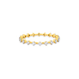 Stunning 0.28 TCW Round Moissanite Stones Full Eternity Wedding Band 5