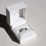 Stunning 0.10 TCW Round Moissanite Stones Flush Wedding Bands 2