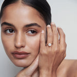 Stunning 1 CT Round Moissanite Engagement Ring with Solitaire Design 3