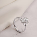 Stunning 1.0 - 2.0 CT Marquise Moissanite Engagement Ring with Cluster Design 9