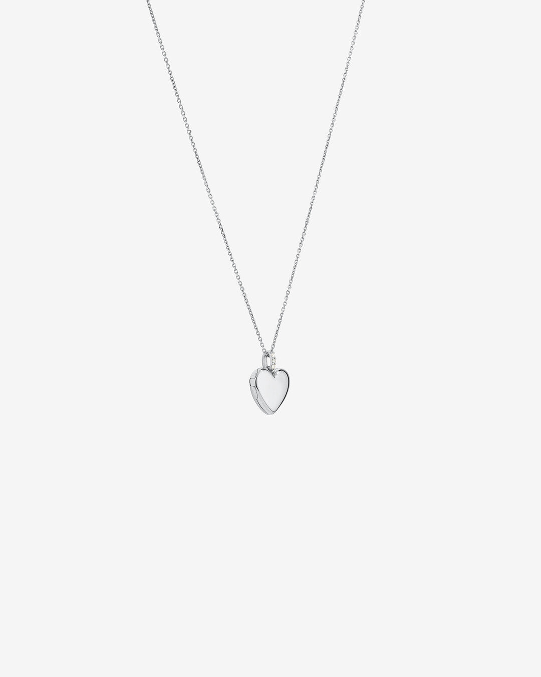 Round Cut Cubic Zirconia in 925 Sterling Silver Necklace 4