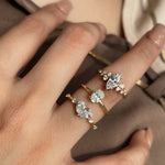 Stunning 1.0 CT Oval Moissanite Engagement Ring with Solitaire Design 6