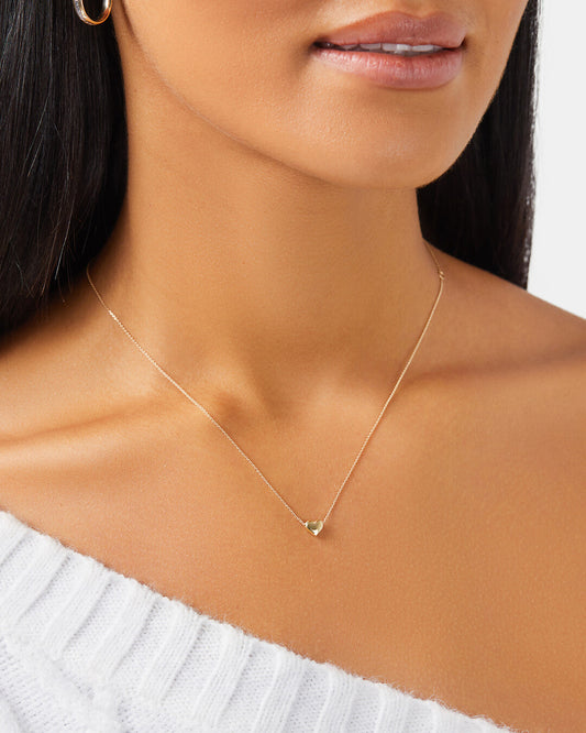 Round Cut Cubic Zirconia in 925 Sterling Silver Necklace 2