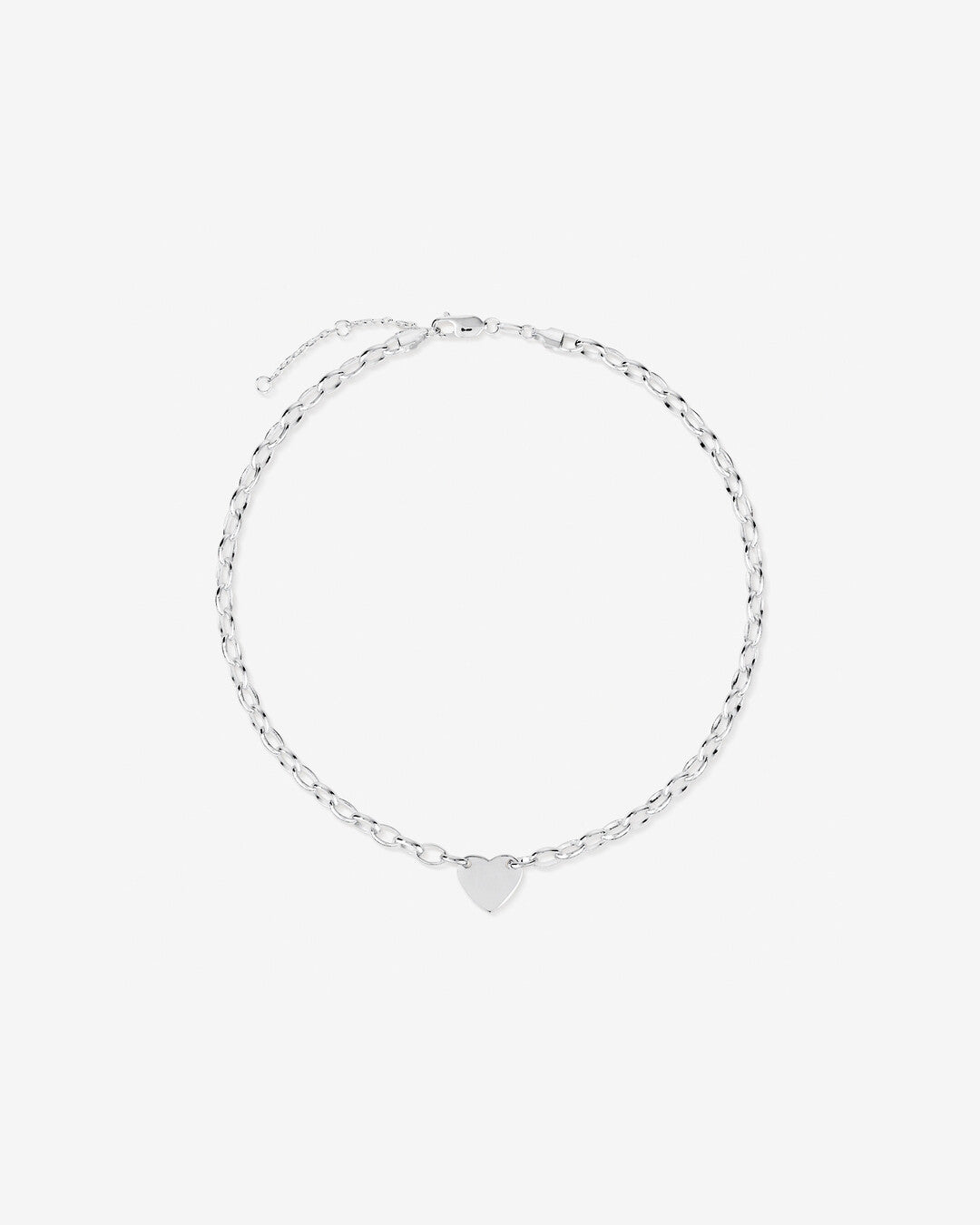Round Cut Cubic Zirconia in 925 Sterling Silver Necklace 3