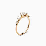 0.80 CT Round Dainty CVD EF/VS Diamond Wedding Band 3