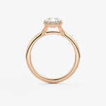 Radiant Split Shank Lab Grown Diamond Engagement Ring