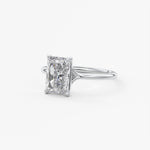 Radiant Split Shank Lab Grown Diamond Engagement Ring