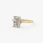 Radiant Split Shank Lab Grown Diamond Engagement Ring