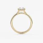 Radiant Split Shank Lab Grown Diamond Engagement Ring