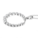 Round Cut Cubic Zirconia in 925 Sterling Silver Necklace 4