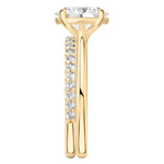 Stunning 1.0-2.0 CT Oval Moissanite Engagement Ring with Solitaire Design 5