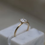 0.90 CT Cushion Solitaire CVD E/VS1 Diamond Engagement Ring 5