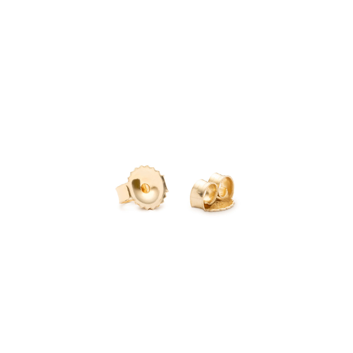 1.08 TCW Round Citrine Lab Made Diamond- November Birthstone Hoops 5