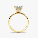 Stunning 1.50 CT Emerald Moissanite Engagement Ring with Solitaire Design 2