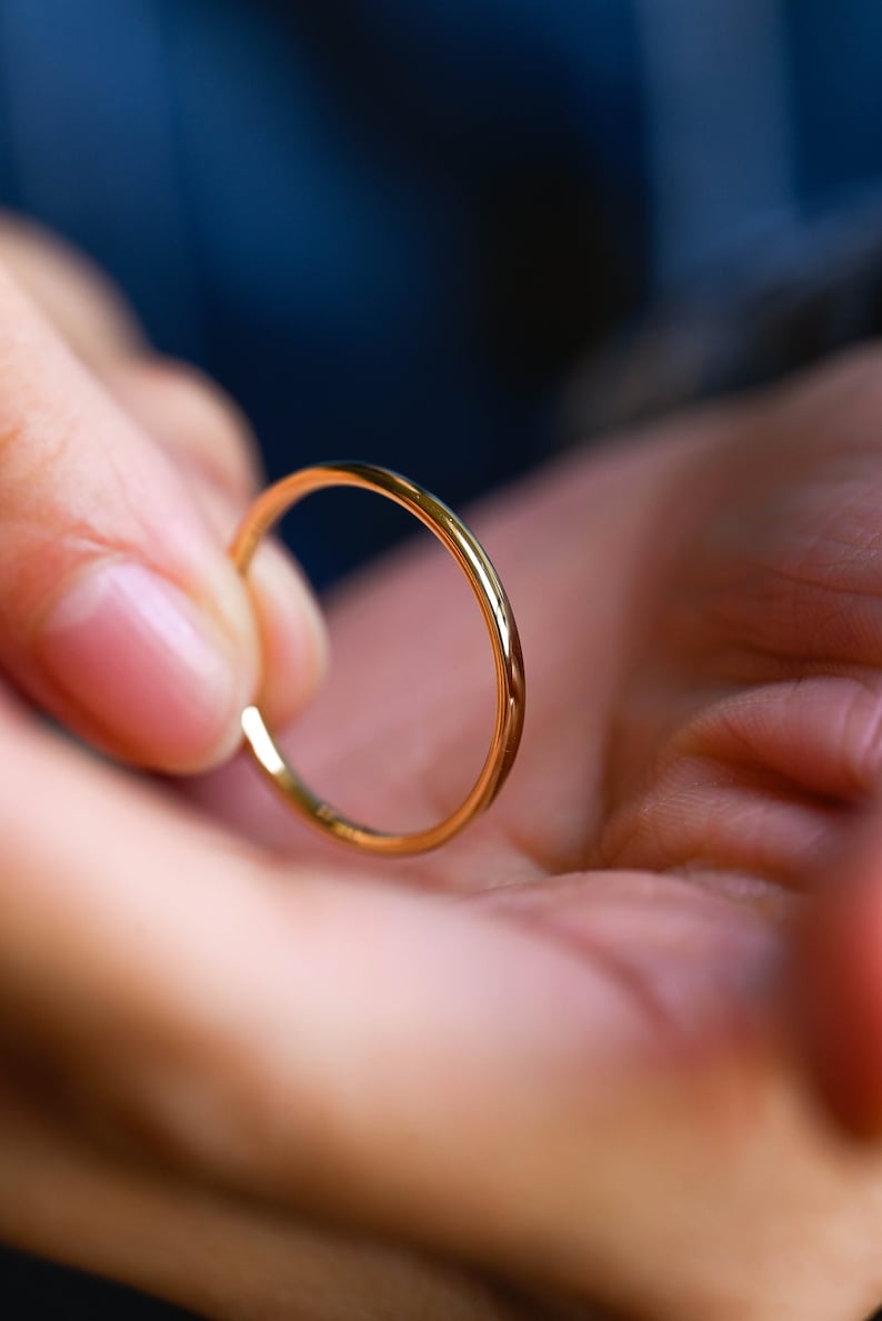 Stunning Minimalist Metal Wedding Bands 5