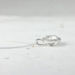 2.0 CT Cushion Moissanite Diamond Halo Pendant Necklace in Solid Gold 2